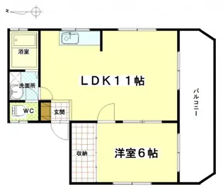 T.Kビル【4階】の間取り