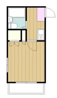 1Kの間取り画像