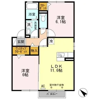 春夏秋冬 夏【2階】の間取り