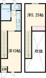 1LDKの間取り画像