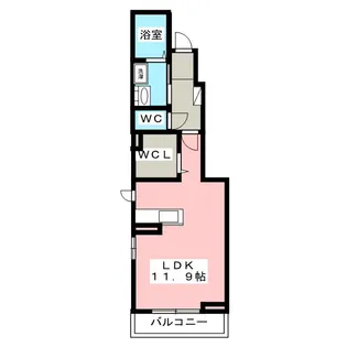 アヴニール A【1階】の間取り
