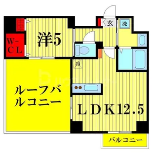 ラピス曳舟【4階】の間取り