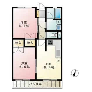 第三幸栄マンション【1階】の間取り