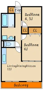 兵庫県神戸市西区玉津町出合【マンション】の間取り