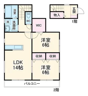 エテルノの間取り