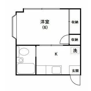 メゾン・ド・ポワソン【2階】の間取り