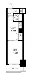 ライオンズマンション板橋【9階】の間取り