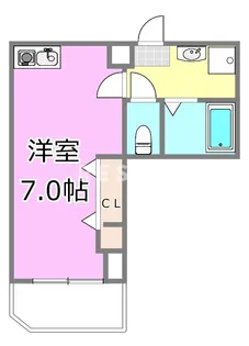 千葉県千葉市中央区神明町【マンション】の間取り