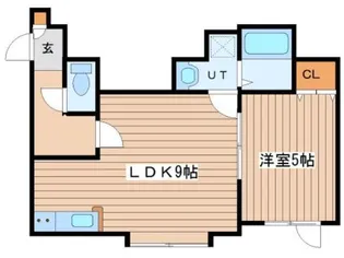 マリオハイツ明日風【2階】の間取り