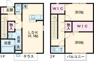 トワテラスの間取り