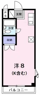 ウインク松木【2階】の間取り