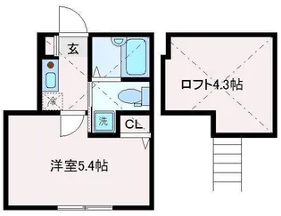 アーバンコート【1階】の間取り