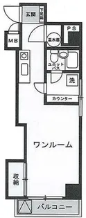東京都豊島区東池袋4【マンション】の間取り