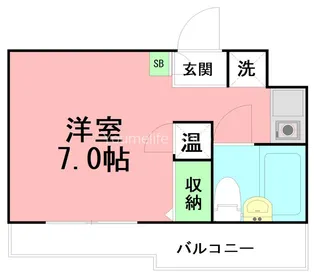 メゾン・ド・ヴァルセ【3階】の間取り