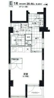 T-COURT武蔵小杉【2階】の間取り