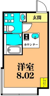 東京都品川区豊町2【マンション】の間取り
