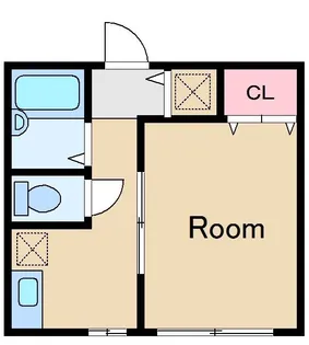 東京都中野区野方1【アパート】の間取り