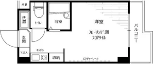 スカイコート文京小石川【5階】の間取り