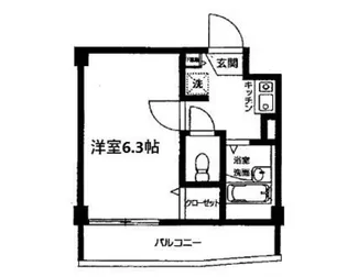 メゾン石神東池袋【3階】の間取り