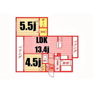Adonis K【2階】の間取り