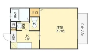ヴィラ・ソレイユ A棟【1階】の間取り