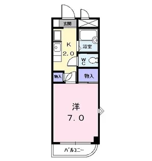 アーバンヒルズ【4階】の間取り