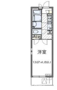 東京都羽村市栄町1【マンション】の間取り