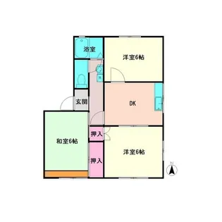 マルベリーハイムII【2階】の間取り