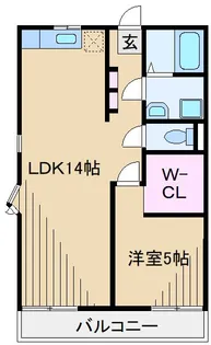 アコルデ妙蓮寺【2階】の間取り