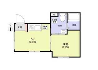 東京都練馬区中村北1【マンション】の間取り