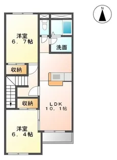 SERENO SOPHIA【2階】の間取り