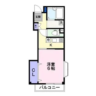 ロイヤルガーデン【1階】の間取り