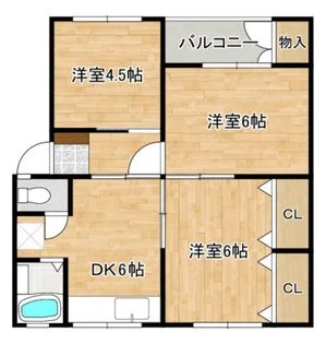 杉山ビル【4階】の間取り