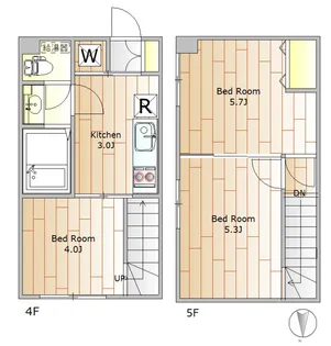 apt.yamatoの間取り