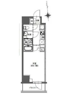 東京都千代田区東神田2【マンション】の間取り