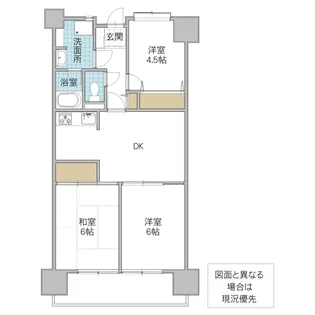 ホーユウパレス土浦 A棟【9階】の間取り
