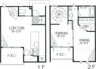東京都世田谷区弦巻1【一戸建】の間取り