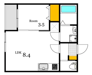 風雅(ふうが)【1階】の間取り