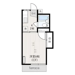 リバーサイド87【1階】の間取り