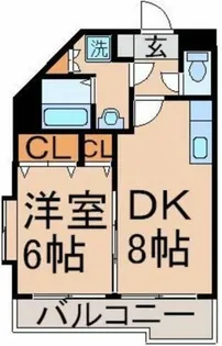 シェソワ【2階】の間取り