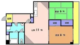 ソフィア代田【1階】の間取り