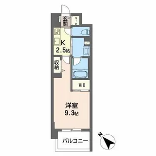 Roothill 10【3階】の間取り