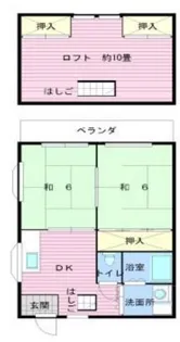 山本マンション【2階】の間取り