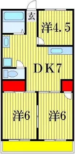 メゾン細田【3階】の間取り