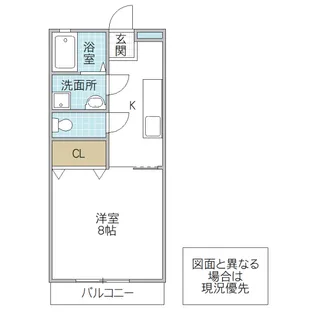 メゾンド常陽710 A棟【2階】の間取り