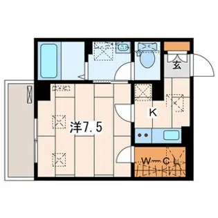 Le lis blanc I( )【1階】の間取り