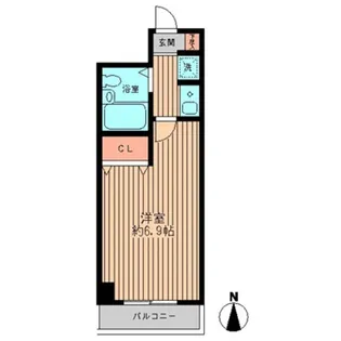 シュテルン和光【1階】の間取り