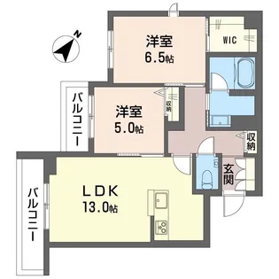 カーサレジオ新川崎【3階】の間取り