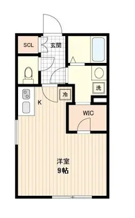 FUSION SHINJUKU NISHIOCHIAI【3階】の間取り