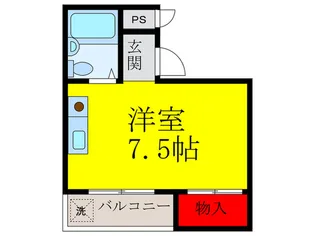栄ハイツ【3階】の間取り